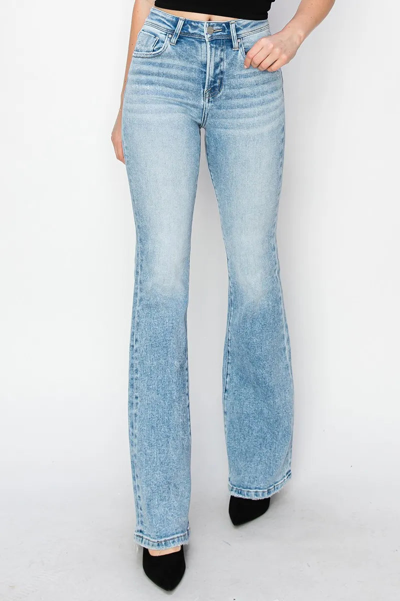 High Rise Bootcut Jeans