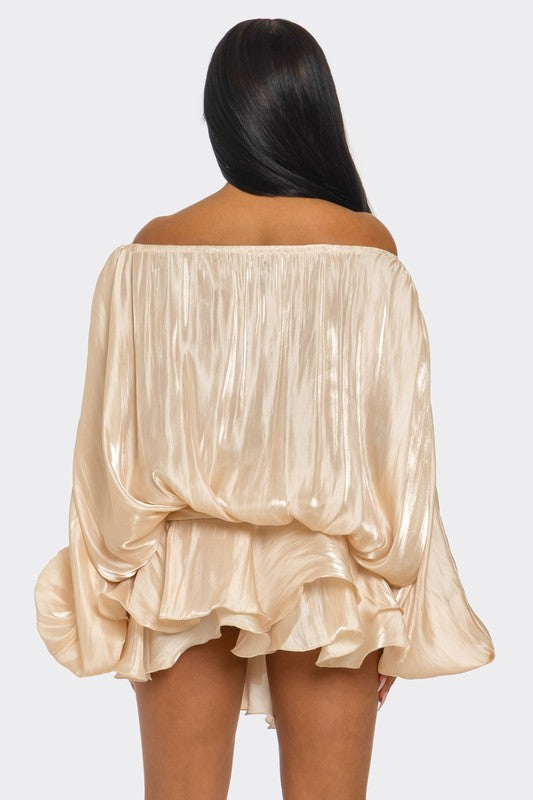 Off-Shoulder Dream Romper