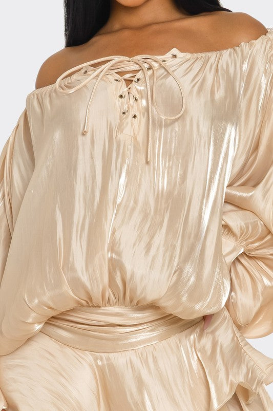 Off-Shoulder Dream Romper