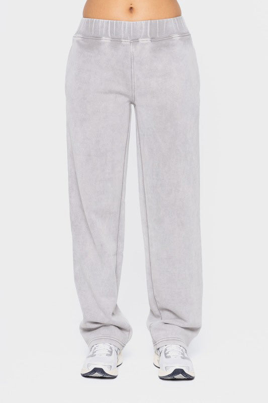 Elastic Waist Fleece Pants