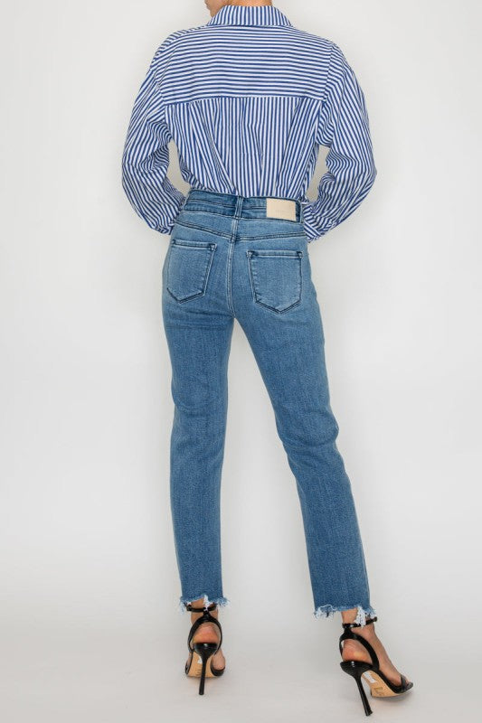 Altitude Heights Corset Double Waistband Straight