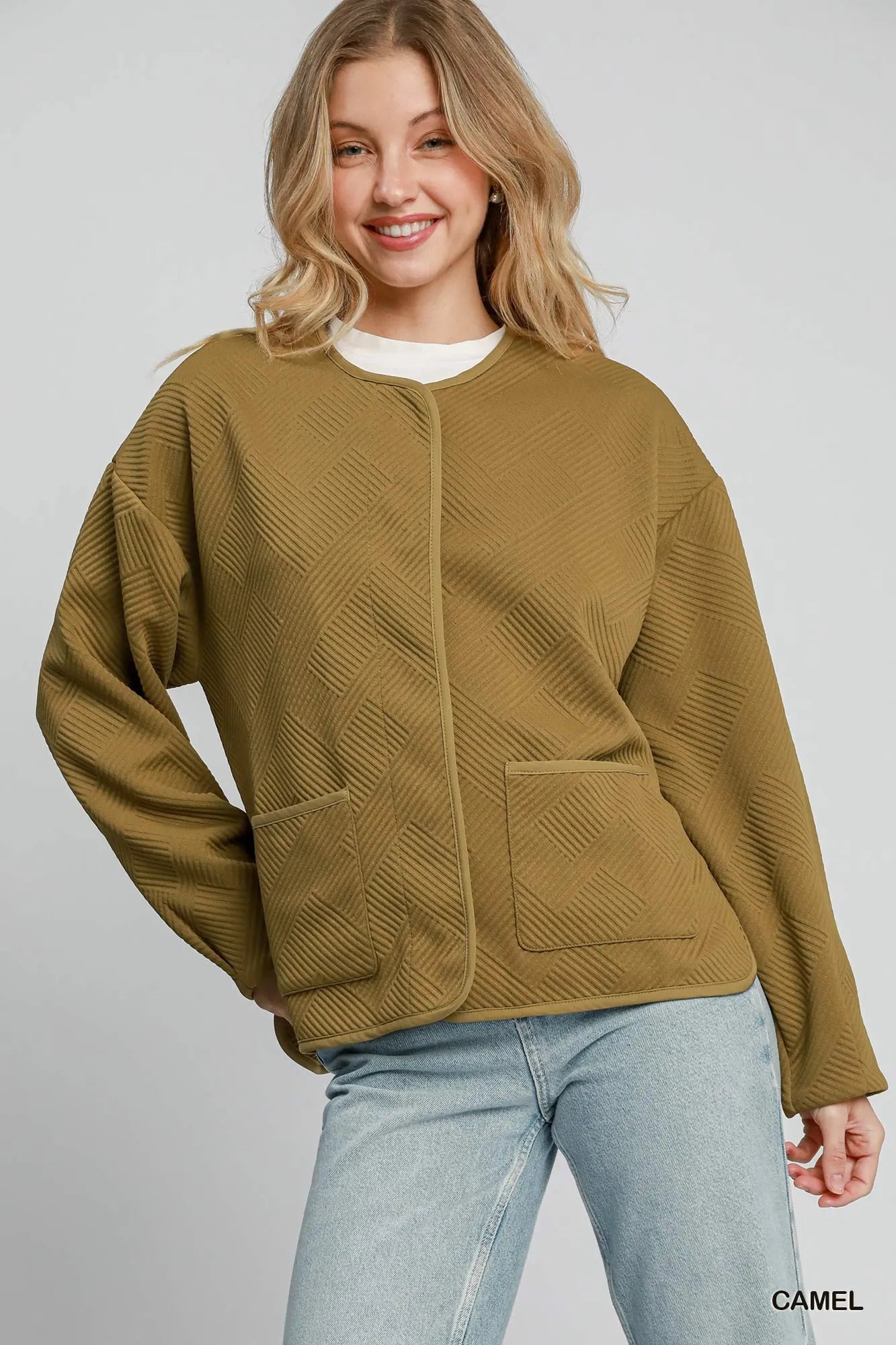 Textured Jacquard Jacket