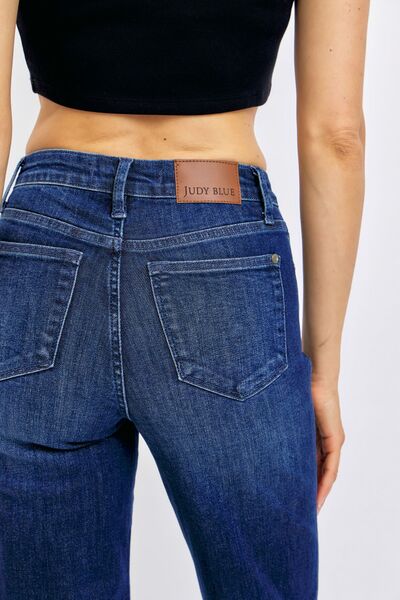 Tummy Control Straight Jeans