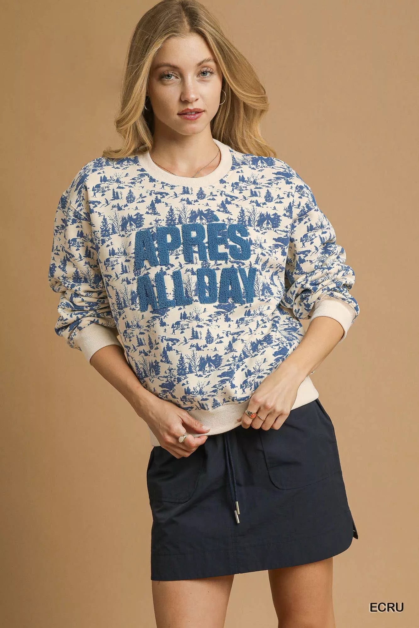 Scenic Print Sweatshirt