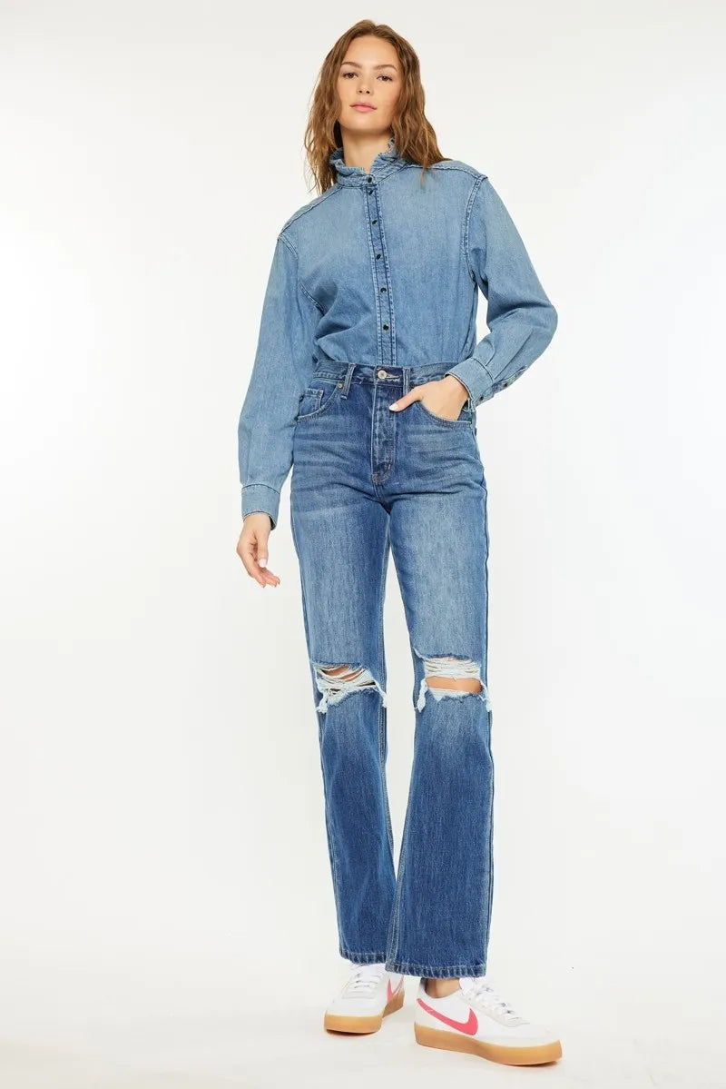 Ultra High Rise 90's Boyfriend Jeans