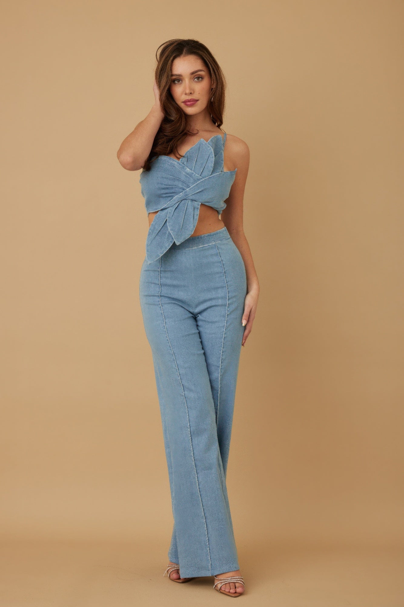 Two-Piece Denim Set