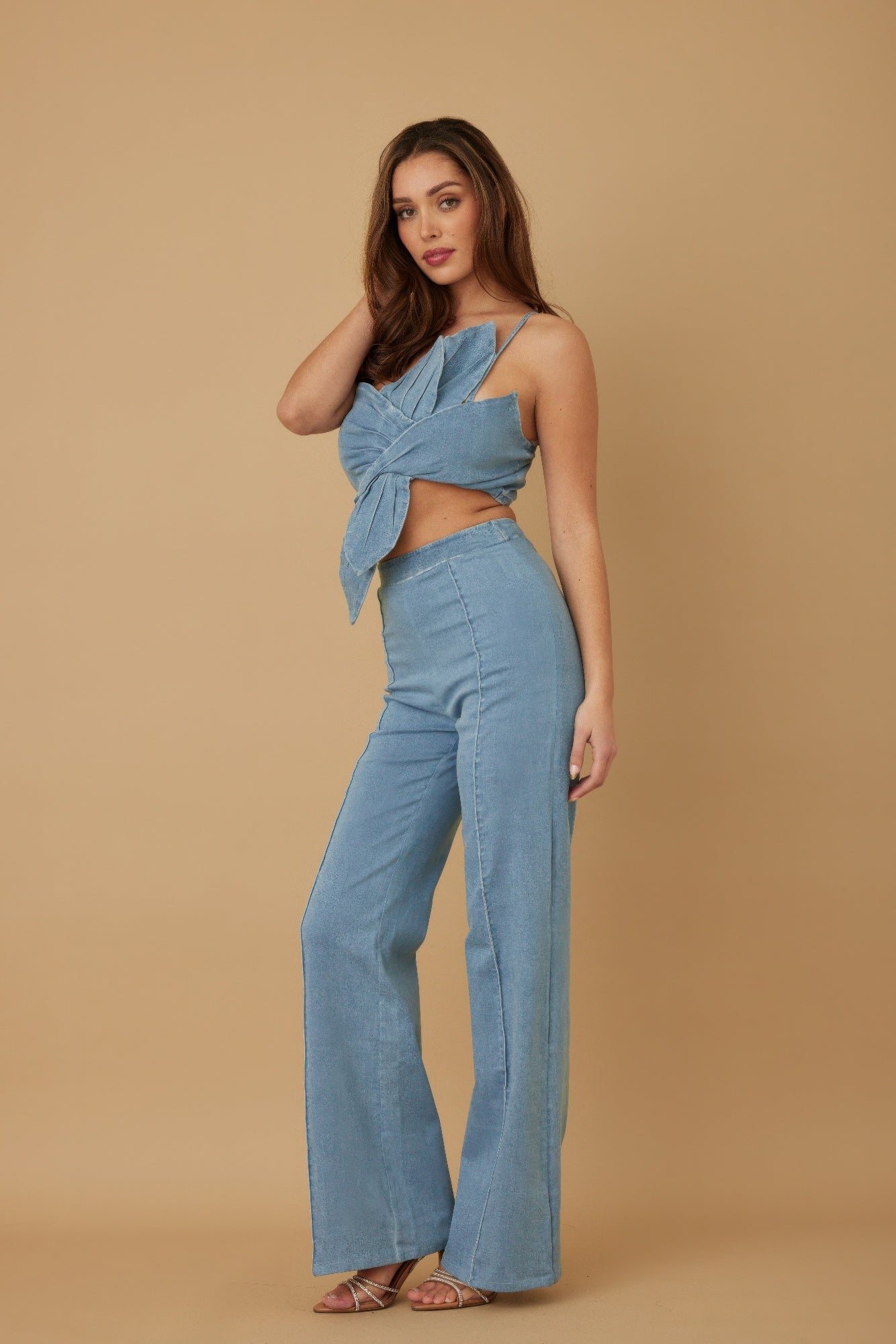 Two-Piece Denim Set
