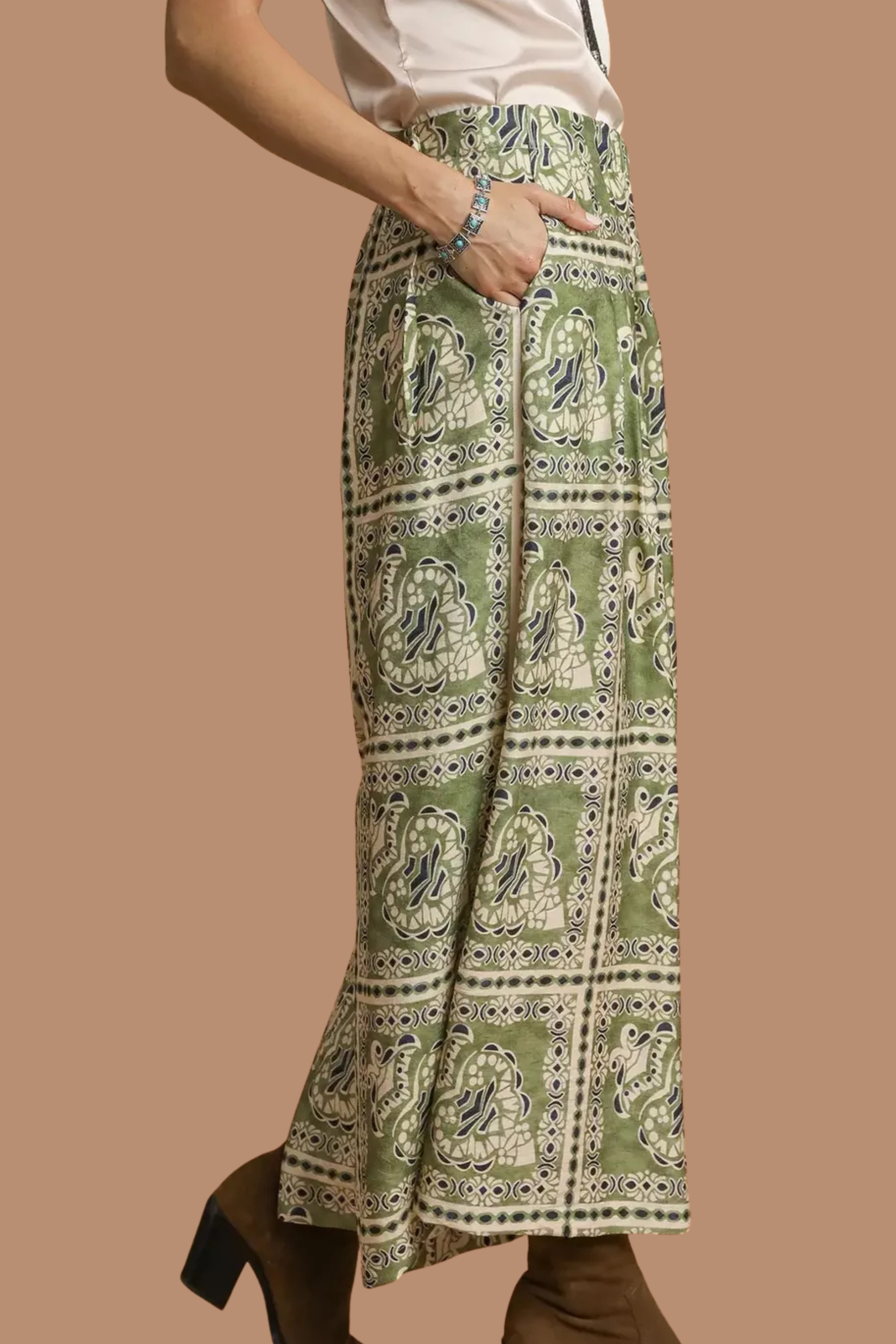 Bohemian Print Pants