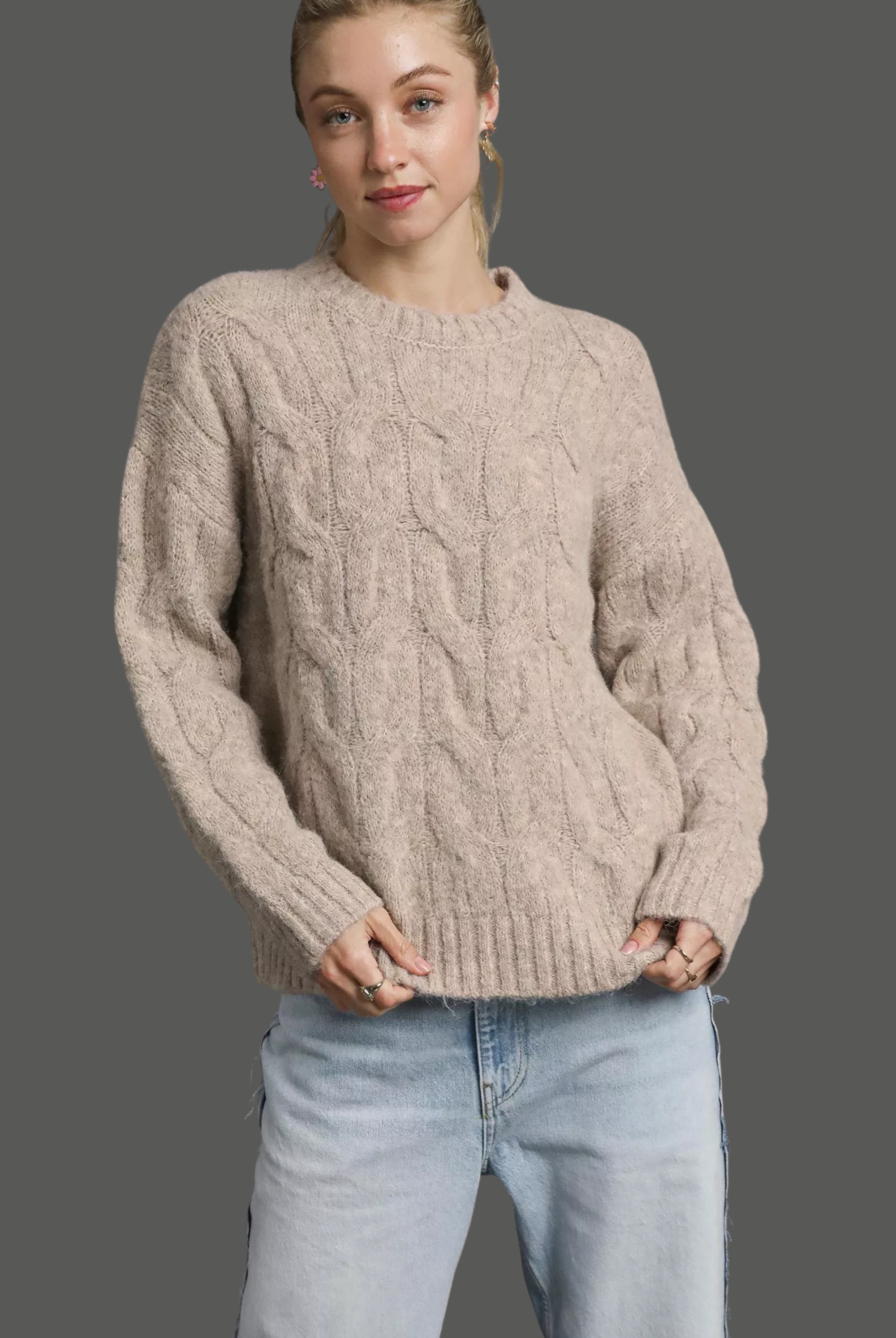 Cable Knit Cozy Sweater