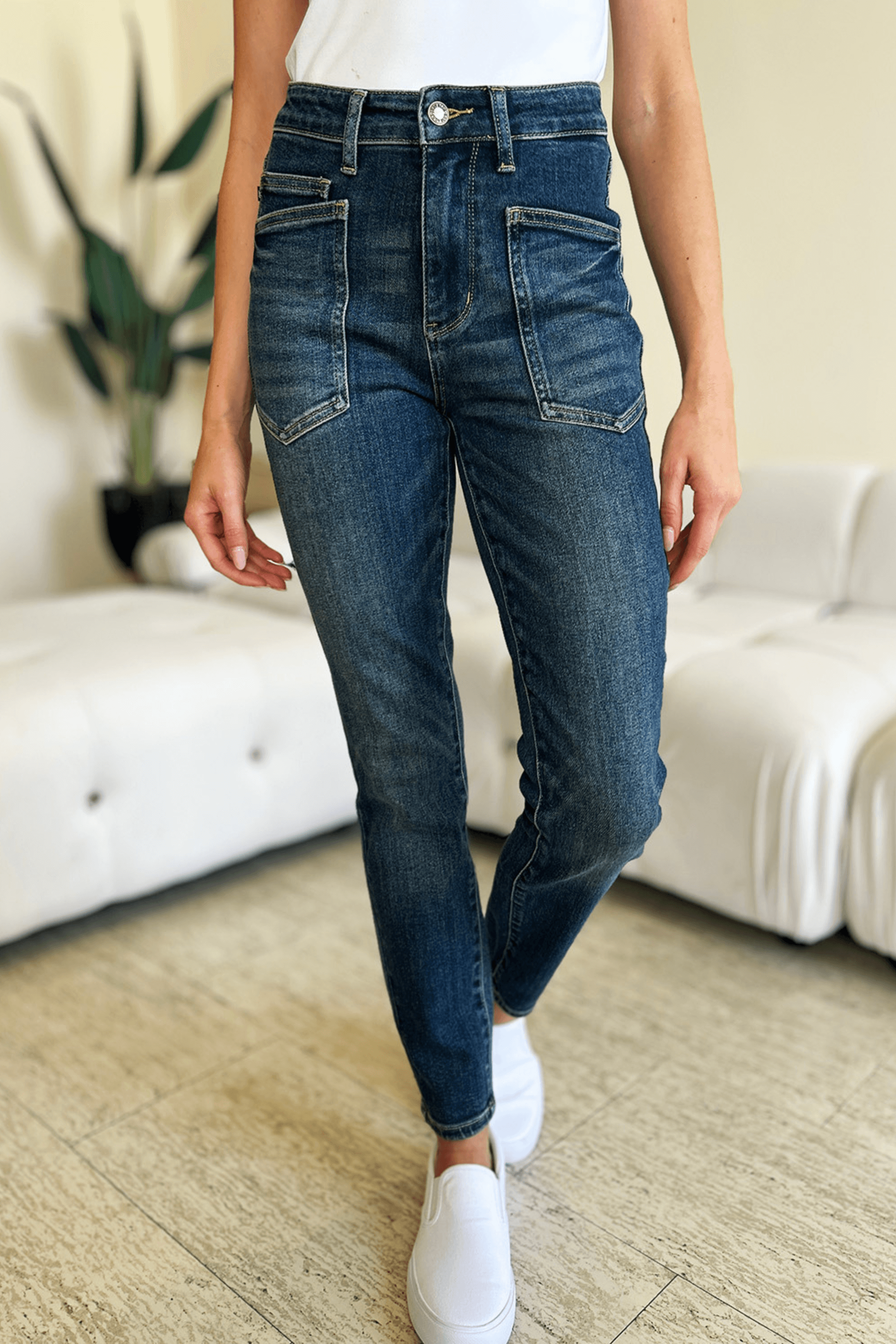 High Waist Skinny Jeans