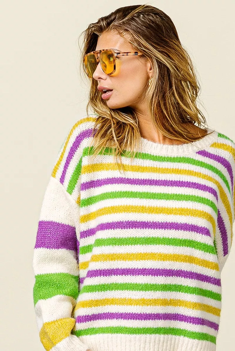 Striped Comfy Sweater