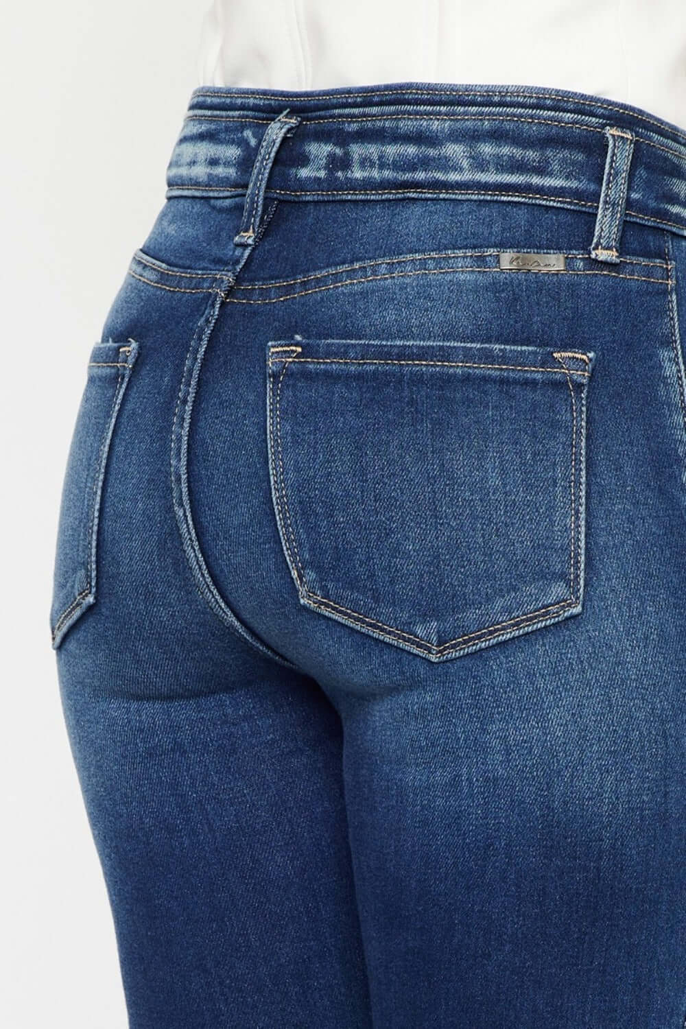 High Rise Ankle Skinny Jeans