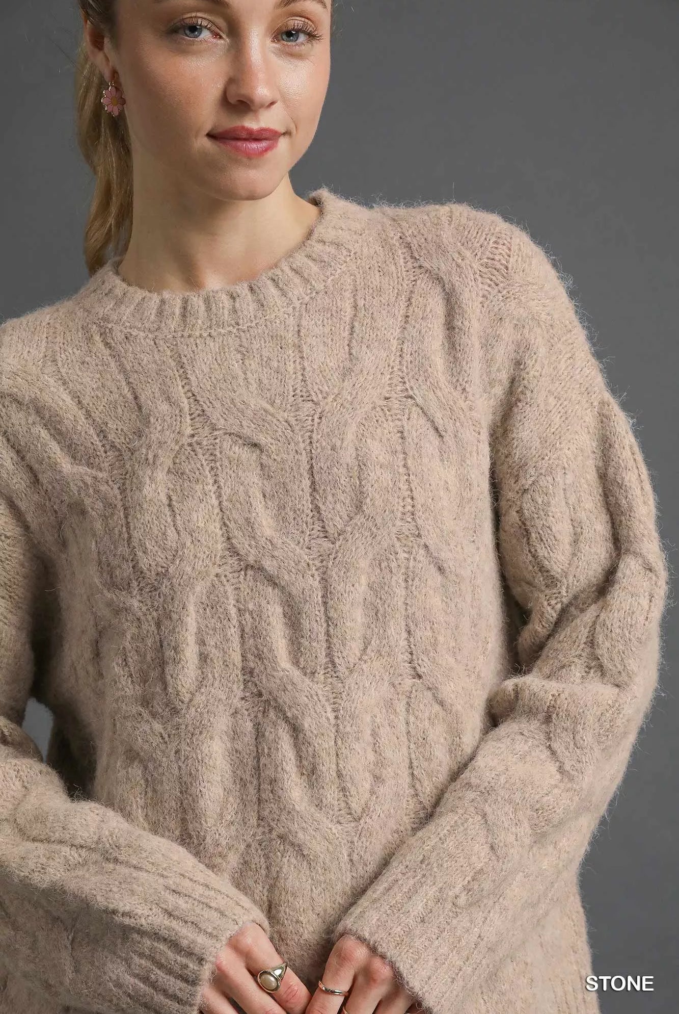 Cable Knit Cozy Sweater