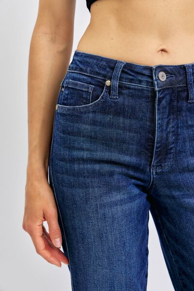 Tummy Control Straight Jeans