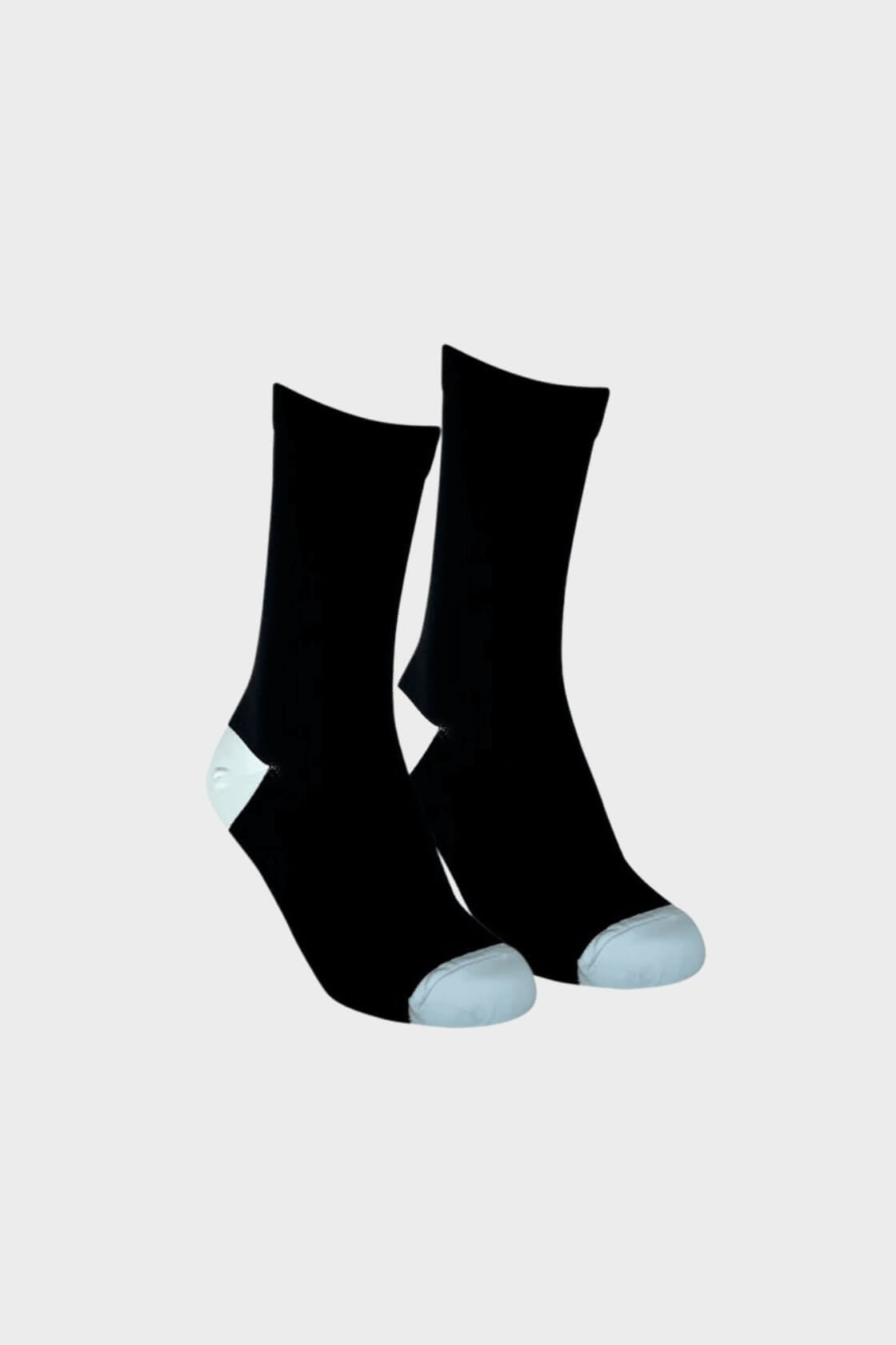 Black Crew Compression Socks - Rocca & Co