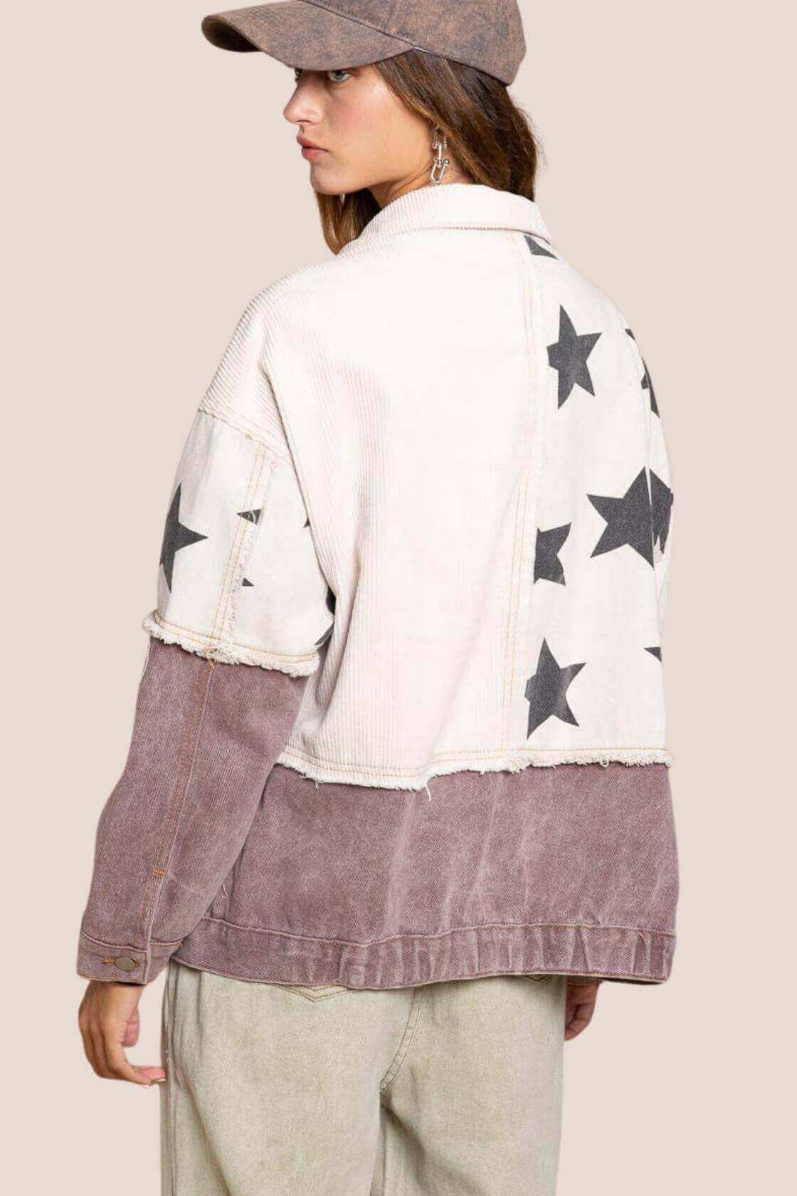 Cotton Twill Boyfriend Jacket - Rocca & Co