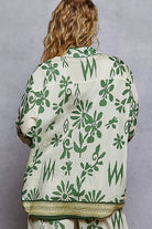 Button Down Floral Shirt