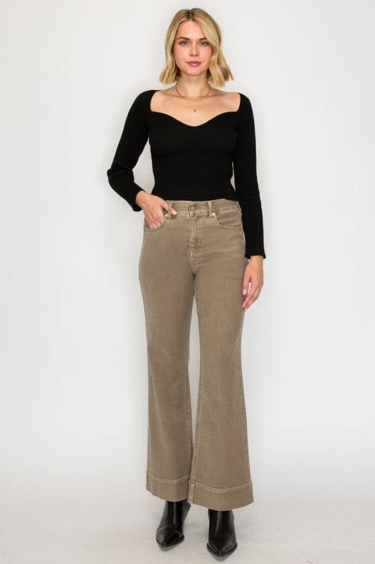 High Rise Tummy Control Holly Flare Jeans