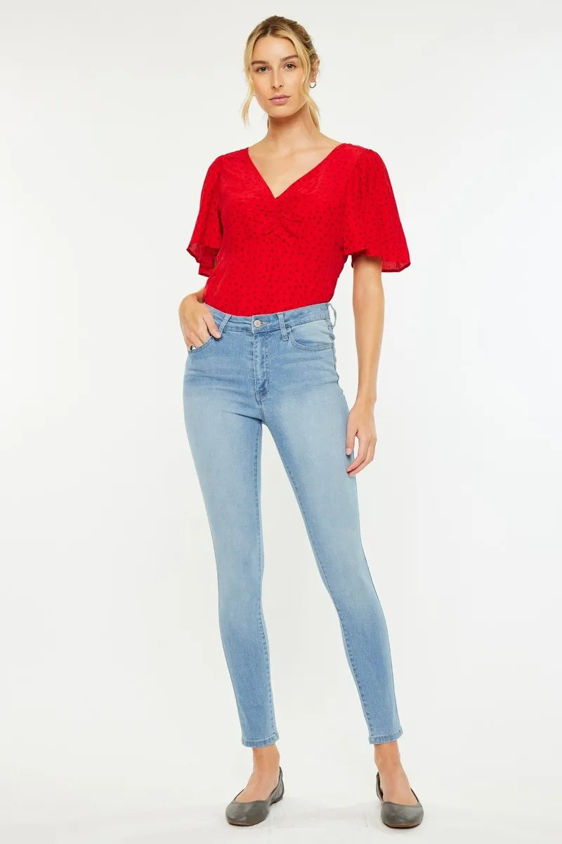High Rise Super Skinny Jeans