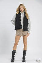 Quilted Embroidered Vest