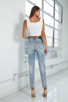 High Rise Girlfriend Jeans