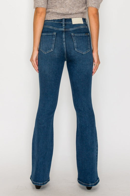 High Rise Tummy Control Bootcut Signature Jeans