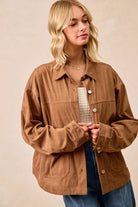 Corduroy Relaxed Fit Shacket