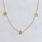 Ellison and Young Stars In Greek Island Necklace