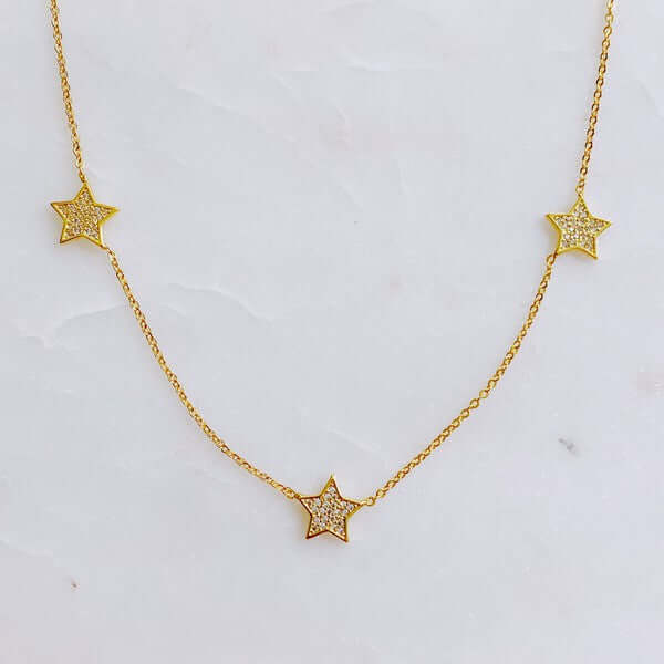 Ellison and Young Stars In Greek Island Necklace