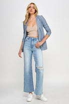 High Rise Relaxed Wide Leg Jeans