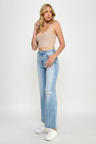 High Rise Relaxed Wide Leg Jeans