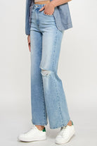 High Rise Relaxed Wide Leg Jeans