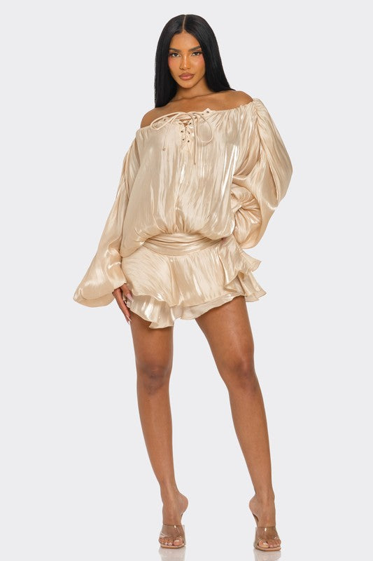 Off-Shoulder Dream Romper