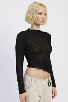 Asymmetrical Long Sleeve Top