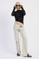 Asymmetrical Long Sleeve Top