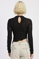 Asymmetrical Long Sleeve Top