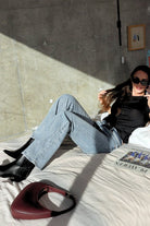 Mid Rise Holly Flare Jeans