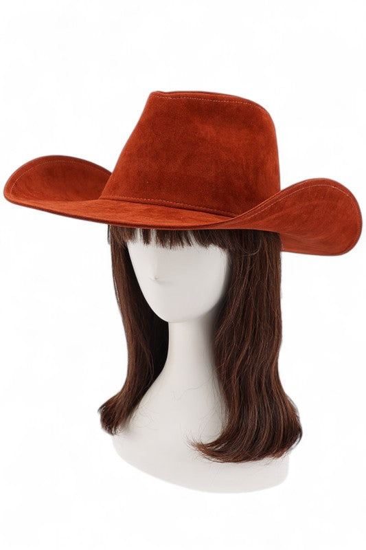 Soft Sueded Western Cowboy Hat