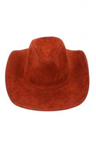Soft Sueded Western Cowboy Hat