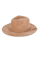 Chenille Braided Band Fedora Hat