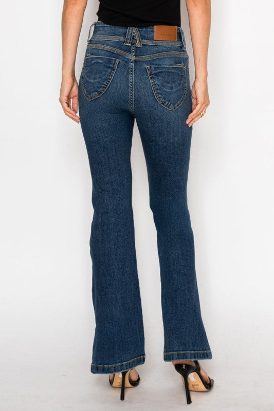 *Tummy Control* High Rise Bootcut Jeans