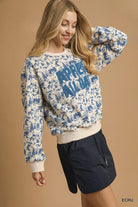 Scenic Print Sweatshirt