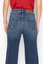 Tummy Control High Rise Straight Jeans