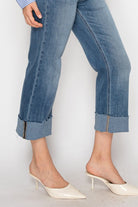 Eco Fabric High Rise Straight Leg Jea