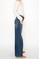 High Rise Tummy Control A-Wide Jeans