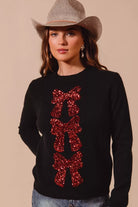 Sequins Embellished Christmas Sweater
