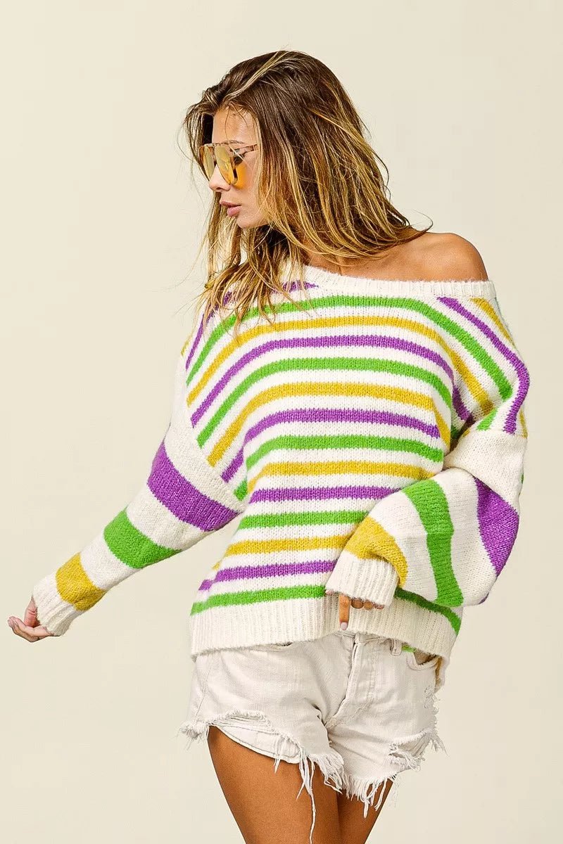 Striped Comfy Sweater