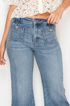 High Rise Crop Palazzo Tummy Control