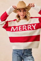 Christmas Merry Lettering Sweater