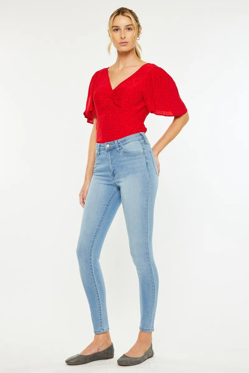 High Rise Super Skinny Jeans